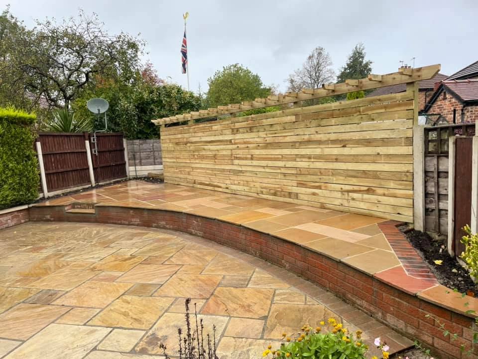 Paving & landscaping services Altrincham - AW Paving & Landscaping Ltd at work